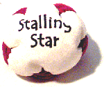 The Stalling Star, sand filled, footbag