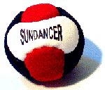 Sundancer 6 panel,medium footbag
